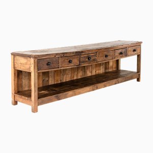 Georgian Brown Oak Sideboard