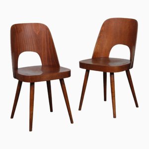 Dining Chairs by Oswald Haerdtl for Ton, 1960s, Set of 2