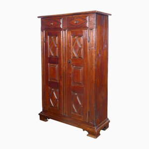 19th Century Wardrobe in Poplar Wood