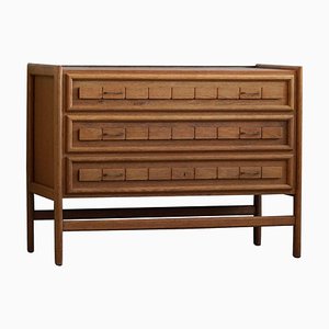 Mid-Century Modern Chest of Drawers in Oak, 1960s