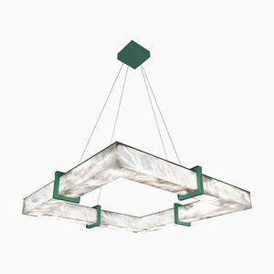 Tuesday Freedom Green Metal Pendant Lamp by Alabastro Italiano