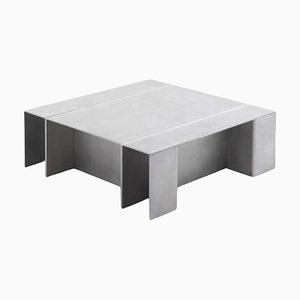 Table Basse en Aluminium par Paul Coenen