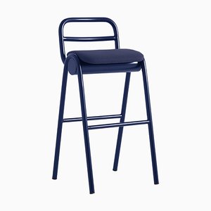 ZUM High Bar Stool with Backrest by Pepe Albargues