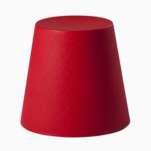 Flame Red Ali Baba Stool by Giò Colonna Romano