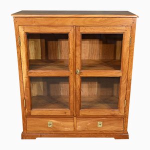 Glazed Cabinet in Mahogany, India, 20th Century