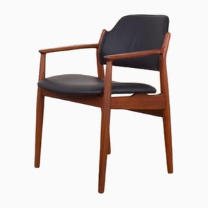 Dänische Mid-Century Teak Stühle Modell 62A von Arne Vodder für Sibast, 1960er