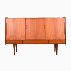 Mid-Century Danish Teak Highboard, 1960s