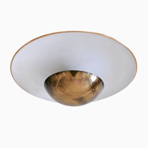 Mid-Century Modern Flush Mount by Bünte & Remmler, Germany, 1950s