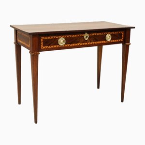 18th Century Louis Italian Table Desk in Walnut