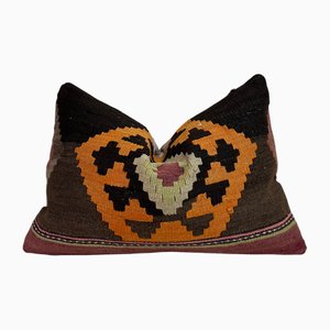 Funda de cojín Kilim turco vintage