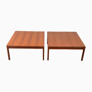 Teak Coffee Tables, 1960s, Set of 2