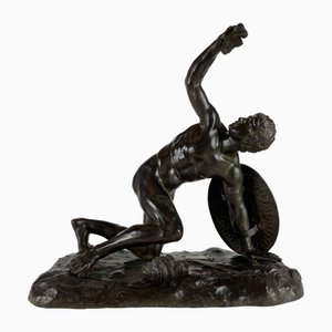 Statue of Gladiator, 1800s, Bronze