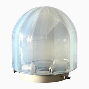 Lampe de Bureau avec Verre Irisé attribuée à Aldo Nason