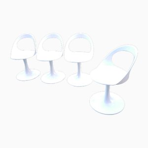 Fiberglass Chairs for Fiarm Scorzè, Italy, 1960s, Set of 4