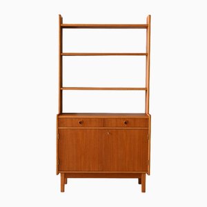 Scandinavian Bookcase with Danish Drawers, 1960s