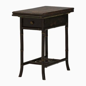 Lacquered Occasional Card Table, 1890s