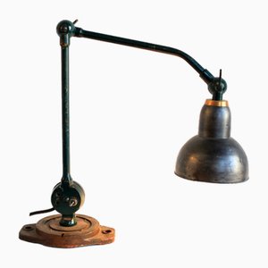 Lámpara de mesa industrial de Elaul, Francia