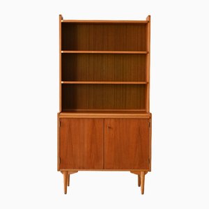 Vintage Bookcase with Table Shelf, 1960s