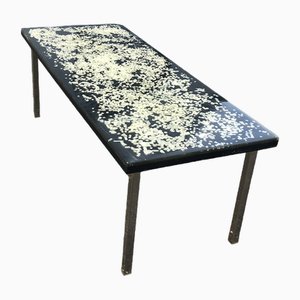 Resin Coffee Table attributed to Pierre Giraudon, 1970s