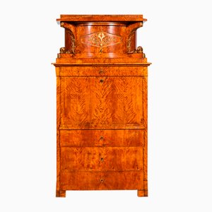 Biedermeier Secretary in Birch, Berlin, 1820s