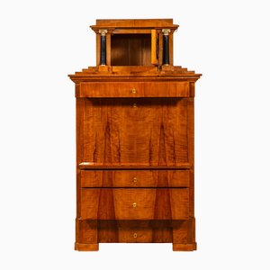 Secreter Biedermeier de madera de peral, década de 1820