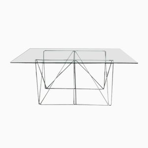 Dining Table with Folding Base from Max Sauze Studio, France, 1970s