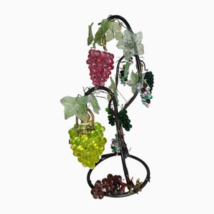 Grape Table Lamp in Murano Glass