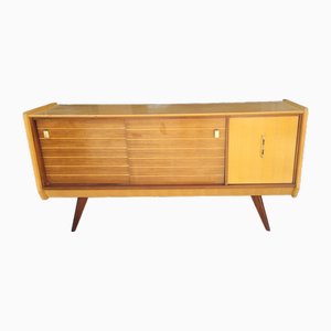 Vintage Sideboard with Compass Feet, 1960s