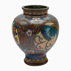 Small Vintage Art Deco Chinese Posy Vase, 1940s