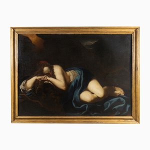 Niccolo Tornioli, The Magdalene, 17th Century, Oil Painting, Framed
