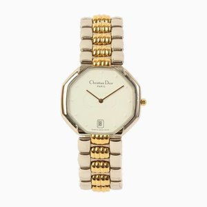 Montre Dior Octagon Face Argent/Or par Christian Dior