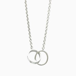 Love B7212500 Collier avec pendentif en or blanc [18k] No Stone pour hommes, femmes de Cartier