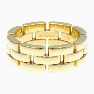 Anello Maillon Panthere in oro giallo [18k] Fashion No Stone Band Ring Gold di Cartier