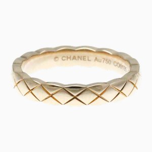 Coco Crush Ring Mini Model Pink Gold [18k] Fashion No Stone Band Ring Pink Gold from Chanel