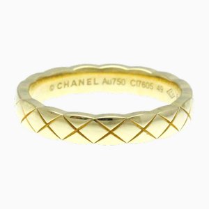 Anello Coco Crush Mini Model Yellow Gold [18k] Anello Fashion No Stone Band in oro di Chanel