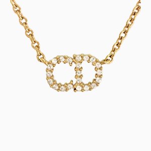 Collar Clair D Lune de diamantes de imitación de metal para mujer Itfiopwd8hac de Christian Dior