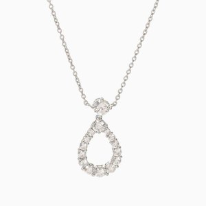 Loop Large Diamond - Collier Pt950 pour Femme en Platine de Harry Winston