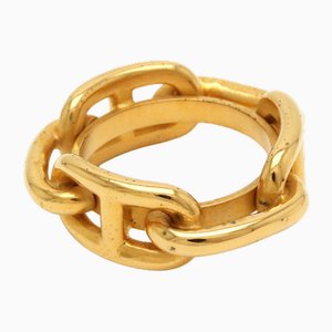 Broche de anillo para bufanda Chaine Dancre Lugate Gp color dorado de Hermes