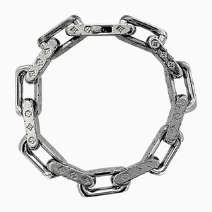 Bracelet Collier Chain Silver M64223 F-19906 Metal M Size Us0260 Mens Womens by Louis Vuitton