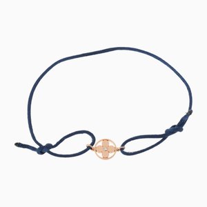 Bracelet Corde Saint Idylle 1p Diamond Gold/Bleu - Femme K18 Or Jaune par Louis Vuitton