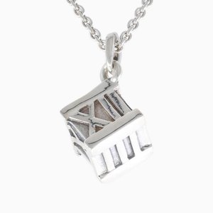 Collar Atlas Cube de plata de Tiffany