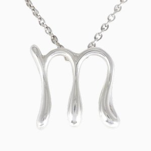 Collier Initial M en Argent de Tiffany