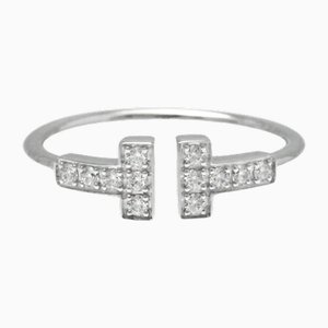 T Wire Ring in White Gold [from Tiffany