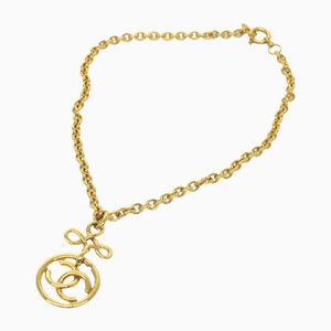 Collana a catena Coco Mark in oro di Chanel