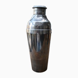 Luc Lanel Ripples Cocktail Shaker from Christofle, 1930s