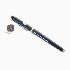 75 Fountain Pen, Black Laque from Parker