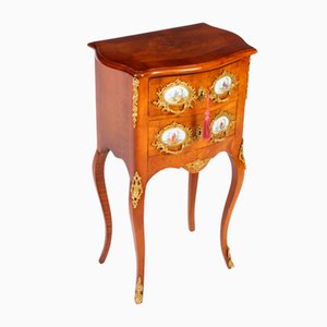 19th Century Louis Revival Burr Walnut & Ormolu Mounted Chest, 1890s