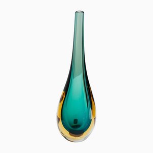 Seguso Glass Vase by Flavio Poli, 1960s