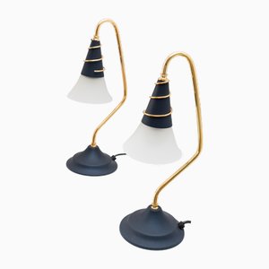 Lampes de Chevet, 1980s, Set de 2