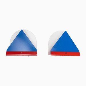Applique Murale Stoja par Ettore Sottsass pour Ikea, 1980s, Set de 2